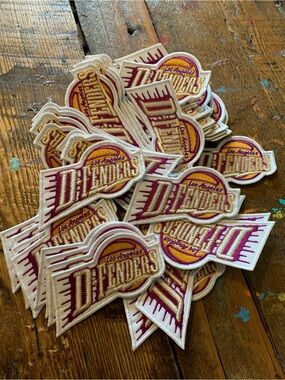 Bundle of Los Angeles Defenders Embroidered Team Patches
